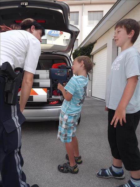 Besuch der Polizeiinspektion